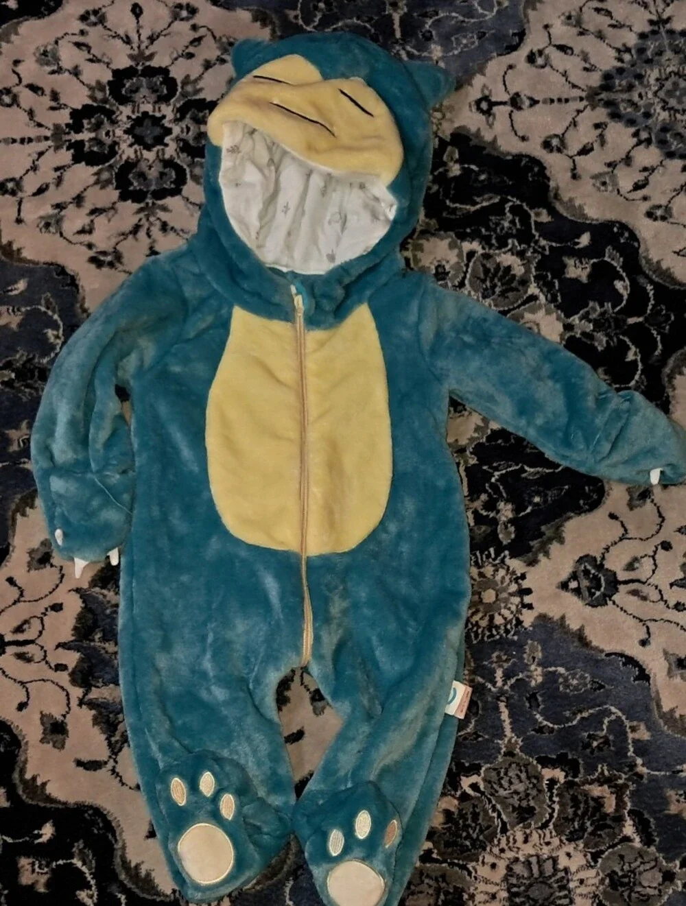 12m Pokemon Snorlax Baby Monster One Piece PlushCostume
